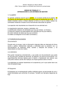 Resumen de Gestión de Sistemas Electrotécnicos