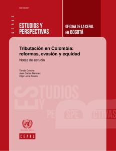 Tributación en Colombia: Reformas, Evasión y Equidad