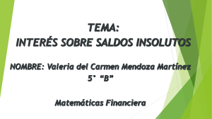 Interés sobre Saldos Insolutos: Guía y Ejemplos