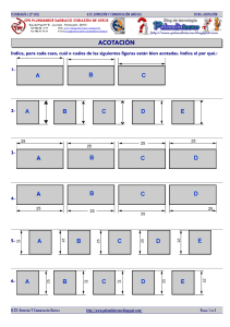 Acotación: Ejercicios de Tecnología para 2º ESO