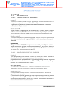 Especificaciones Técnicas: Construcción en Cerro Azul, Cañete