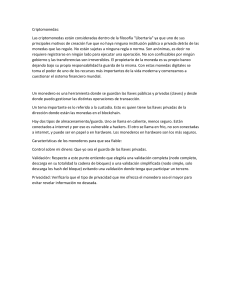Resumen criptomonedas