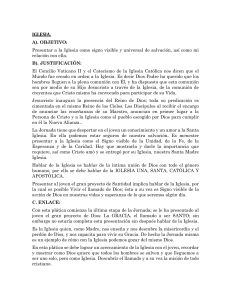 La Iglesia: Signo de Salvación y Comunidad Cristiana