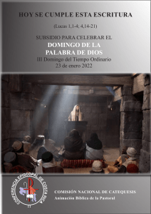 Domingo de la Palabra de Dios: Subsidio Litúrgico 2022