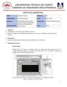 Práctica Labview: Instrumentación Biomédica