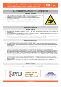 Riesgo de Atrapamiento: Prevención en el Trabajo