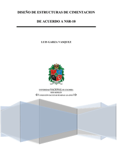 Diseño de Cimentaciones NSR-10: Guía Estructural