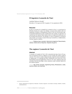 Leonardo da Vinci: El Ingeniero del Renacimiento