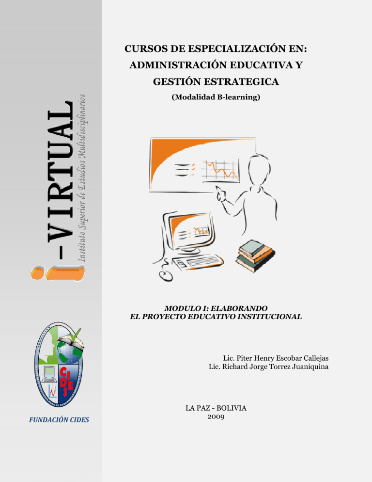 Elaboracion De Proyecto Educativo Instit OK BOLIVIA