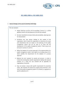 ISO 14001:2004 vs 2015: Key Changes & Comparison
