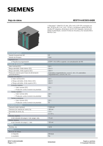 SIMATIC S7-300 CPU 314C-2 DP Datasheet