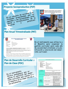Plan de Desarrollo Curricular (PDC): Higiene y Alimentación