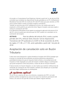 Cancelación CFDI 2018: Guía para emisores y receptores