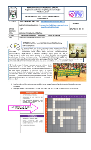 Taller: Factores de Producción y Empresas - 10° Grado