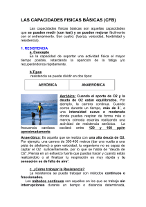 Capacidades Físicas Básicas: Guía de Educación Física