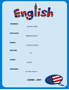 Stress Reduction Worksheet: English Class Activity