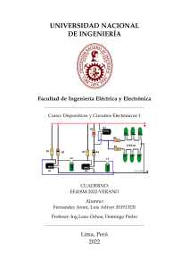 Cuaderno de Dispositivos y Circuitos Electrónicos 1 - UNI
