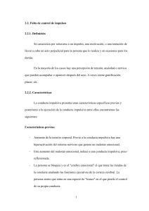 Falta de Control de Impulsos: Características, Causas y Trastorno