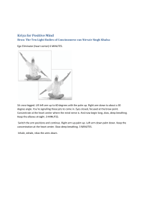 Kundalini Yoga Kriya for Positive Mind