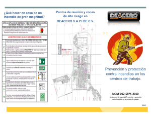 Guía de Incendios DEACERO: Prevención y Seguridad Laboral