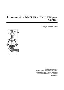 Introducción a MATLAB y SIMULINK para Control