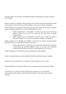 Derecho Internacional Privado: Conceptos Clave