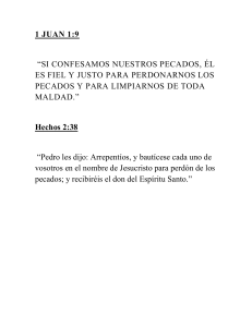 Versículos Bíblicos: Perdón y Arrepentimiento