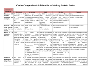 Educación en México y América Latina: Una Comparación