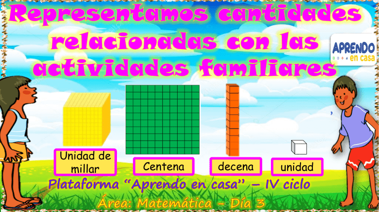 SM1 representamos cantidades con las activ S4 diap