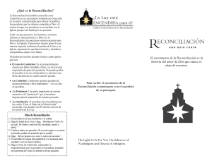 Guía de Reconciliación: Sacramento del Perdón