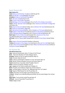 WoW WotLK BiS Gear Lists for All Classes