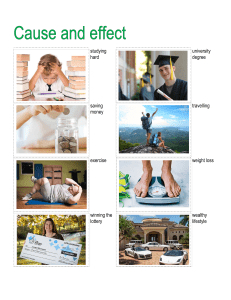 Cause and Effect Examples: Educational Resource
