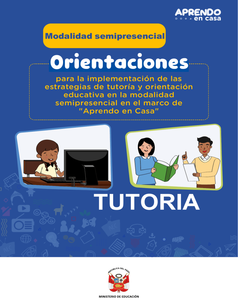 TUTORIA SEMIPRESENCIAL ORIENTACIONES