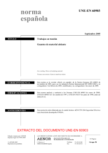 UNE-EN 60903: Norma de Guantes Aislantes