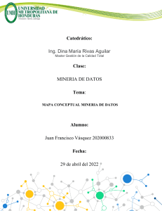 Mapa Conceptual: Minería de Datos - Beneficios y Casos de Uso
