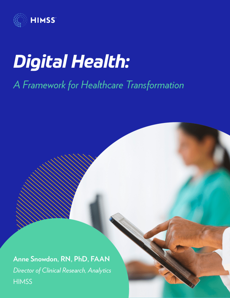 Digital Health A Framework For Healthcare Transformation