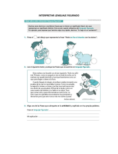 Lenguaje Figurado: Ejercicios de Interpretación