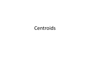 Centroids: Engineering Mechanics Presentation
