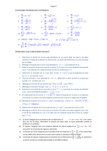 Ecuaciones Diferenciales: Tarea de Problemas Resueltos