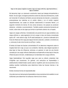 Vigas: Tipos, Cálculo y Análisis Estructural