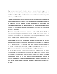 Máscaras Mexicanas: Estereotipos e Identidad en Octavio Paz
