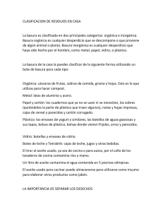 Clasificación de Residuos en Casa: Guía Práctica