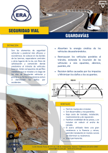Guardavías: Seguridad Vial, Definición y Especificaciones