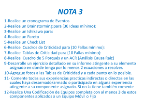 Análisis de Fallas y Mantenimiento: Guía de Estudio