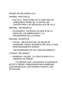 Frases de Belgrano: Pensamientos Políticos, Económicos y Sociales