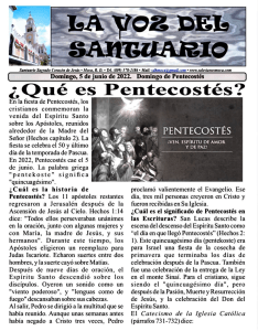 ¿Qué es Pentecostés? Significado y Celebración Cristiana