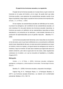 Hormonas Sexuales: Función y Regulación en el Cuerpo Humano