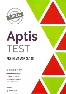 Aptis Test Prep: Listening Tests & Workbook