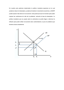 Política Monetaria Expansiva y Contractiva: Análisis Económico