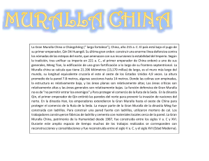 La Gran Muralla China: Historia, Longitud y Construcción